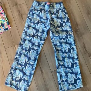 Lilly Pulitzer Linen Pants